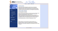 Desktop Screenshot of bbucg.de
